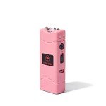 VIPERTEK VTS-881 Pink Rechargeable Stun Gun with Flashlight