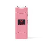VIPERTEK VTS-881 Pink Rechargeable Stun Gun with Flashlight