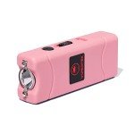VIPERTEK VTS-881 Pink Rechargeable Stun Gun with Flashlight