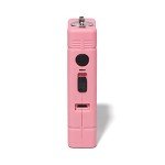 VIPERTEK VTS-881 Pink Rechargeable Stun Gun with Flashlight