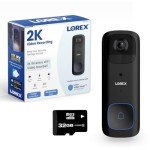 Lorex 2K Wi-Fi Smart Video Doorbell Camera