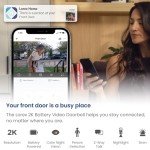 Lorex 2K Wi-Fi Smart Video Doorbell Camera