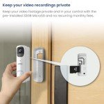 Lorex 2K Wi-Fi Smart Video Doorbell Camera