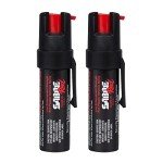 SABRE RED Compact Pepper Spray - 2 Pack