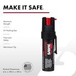 SABRE RED Compact Pepper Spray - 2 Pack