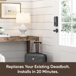 Smart Bluetooth Deadbolt with Fingerprint Entry