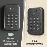 Smart Bluetooth Deadbolt with Fingerprint Entry