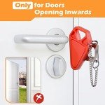 Portable Door Lock for Travel and Home Security