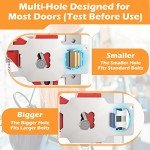Portable Door Lock for Travel and Home Security