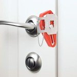 Portable Door Lock for Travel and Home Security