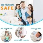 Kid-Safe Door Reinforcement Lock with 8 Screws