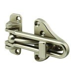 Swing Bar Door Guard with High Security Lock