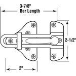 Swing Bar Door Guard with High Security Lock