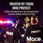 MACE BRAND Pepper Gun 2.0: Strobe LED, Black