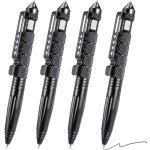 Tactical Pen Set: Tungsten Steel Multifunction Defense (4-Pack)