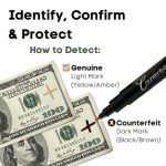 5-Pack Dri Mark Counterfeit Bill Detector Pen