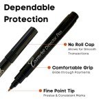 5-Pack Dri Mark Counterfeit Bill Detector Pen