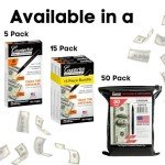 5-Pack Dri Mark Counterfeit Bill Detector Pen