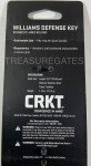 CRKT Williams Defense Key Chain Tool EDC