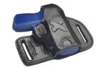 VlaMiTex Leather Holster for Taser Pulse - Black