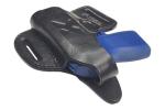 VlaMiTex Leather Holster for Taser Pulse - Black