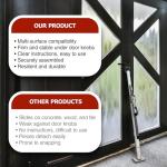 Buddybar Door Jammer for Home Security