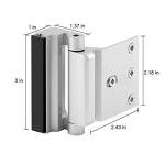 Childproof Door Reinforcement Lock, 2 Pack