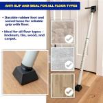 Brinks Adjustable Door Security Bar for Travel
