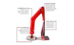 DoorJammer XL Portable Door Lock for Security
