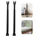 Adjustable 2-in-1 Sliding Door Security Bar