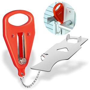 Portable Travel Door Lock for Extra Security