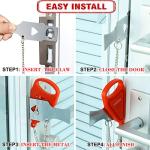 Portable Travel Door Lock for Extra Security