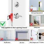Portable Door Lock for Home and Travel Security