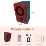 Outdoor Motion Sensor Alarm with Dog Bark Sounds
