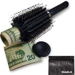Discreet Hair Brush Safe for Hiding Valuables