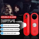 130dB Personal Safety Alarm with SOS Light