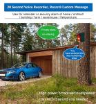 LAFEINA Solar Motion Sensor Alarm with Sound Alerts