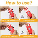 130dB Personal Safety Alarm with SOS Light