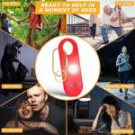 130dB Personal Safety Alarm with SOS Light