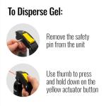 MACE Magnum 9 Pepper Gel Self-Defense Spray