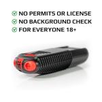 Pocket-Sized Non-Lethal Self Defense Gel with Alarm