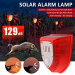 Keeda Solar Security Light Alarm with Motion Sensor