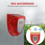 Keeda Solar Security Light Alarm with Motion Sensor