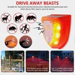 Keeda Solar Security Light Alarm with Motion Sensor