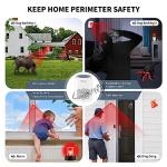 Barking Dog Motion Sensor Security Alarm Kit