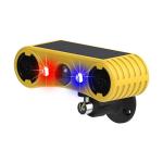 Solar Motion Sensor Alarm with Strobe Light