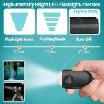 Hion Safe Rechargeable 130dB Personal Alarm Keychain