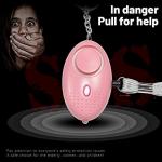 Personal Alarm 3-Pack: 140DB Siren & Lights