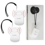 130dB Portable Door Handle Alarm - 2 Pack