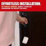 130dB Portable Door Handle Alarm - 2 Pack